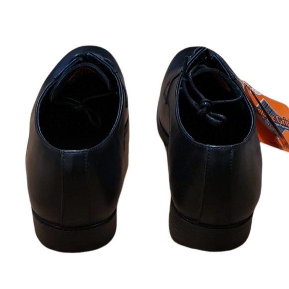 Genuine Grip Wide Fit Black Dress Oxford Shoes - NIB main image 5